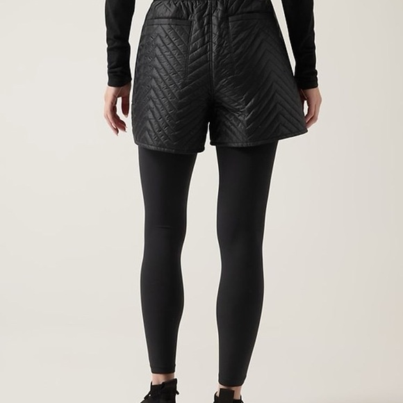 Athleta Shorts Nwt Athleta Apres Ski Solstice Quilted Jogger Shorts